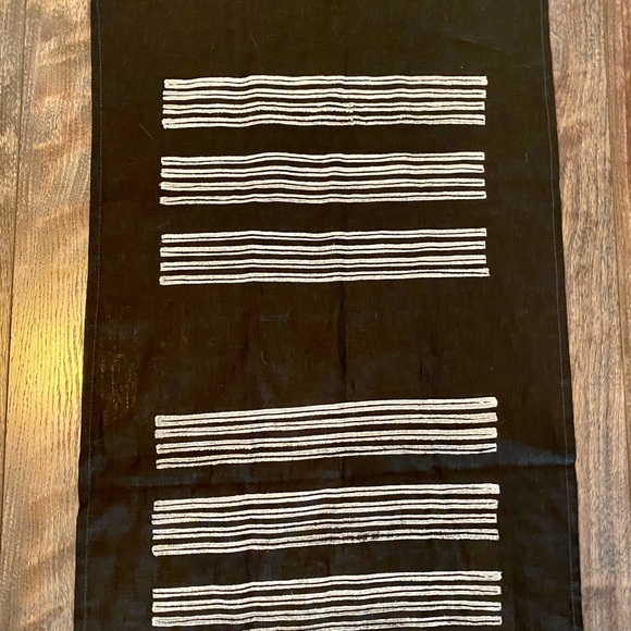 100% Linen silkscreened print wrap - Picture 2 of 5